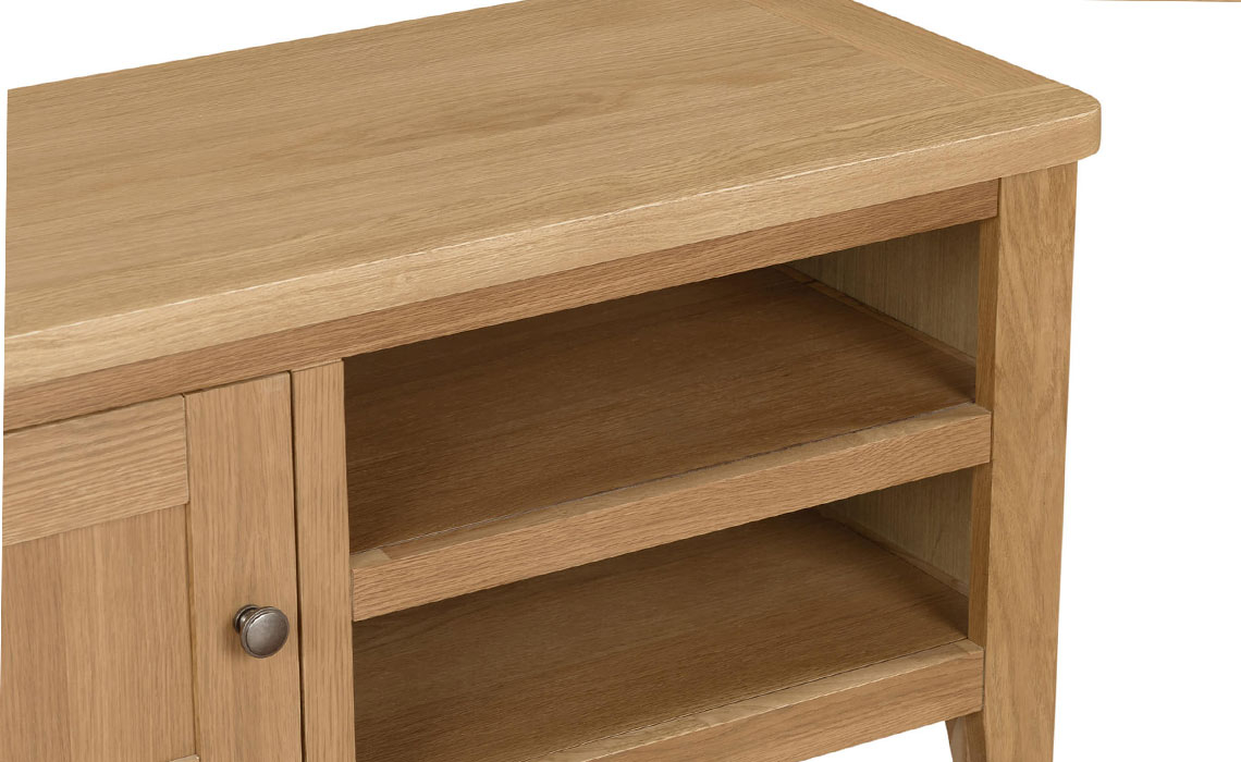 Maldon Oak TV - Coffee Unit