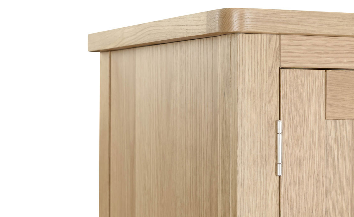 Maldon Oak 2 Door Wardrobe