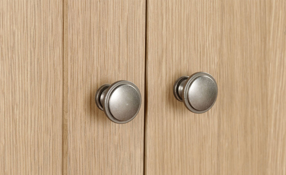 Maldon Oak 2 Door Wardrobe