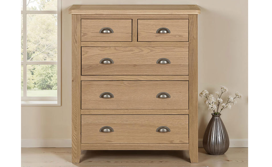 Maldon Oak  2 Over 3 Chest