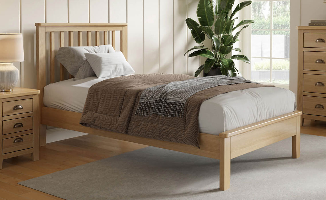 Maldon Oak 3ft Bed Frame