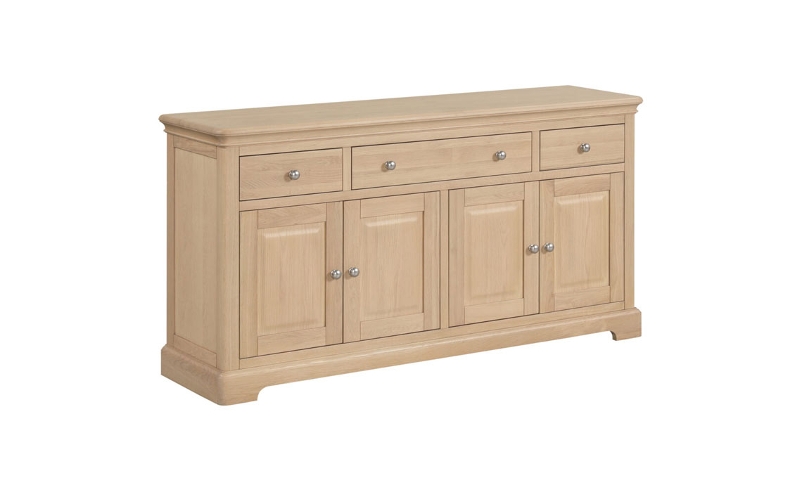 Melford Oak 4 Door 3 Drawer Sideboard 