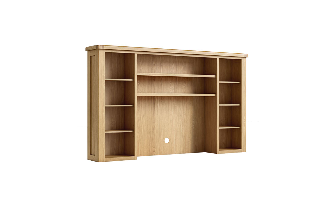 Kensington Oak Large Hutch TV Media Unit
