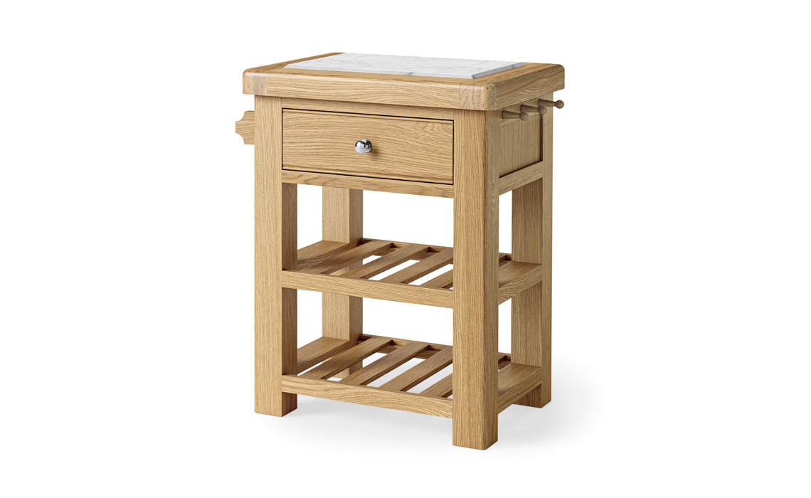 Kensington Oak Small Kitchen Island