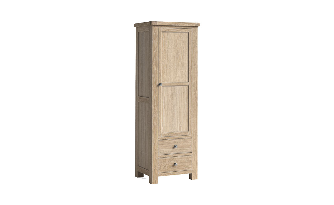 Kensington Whitewash Oak Single Larder Unit