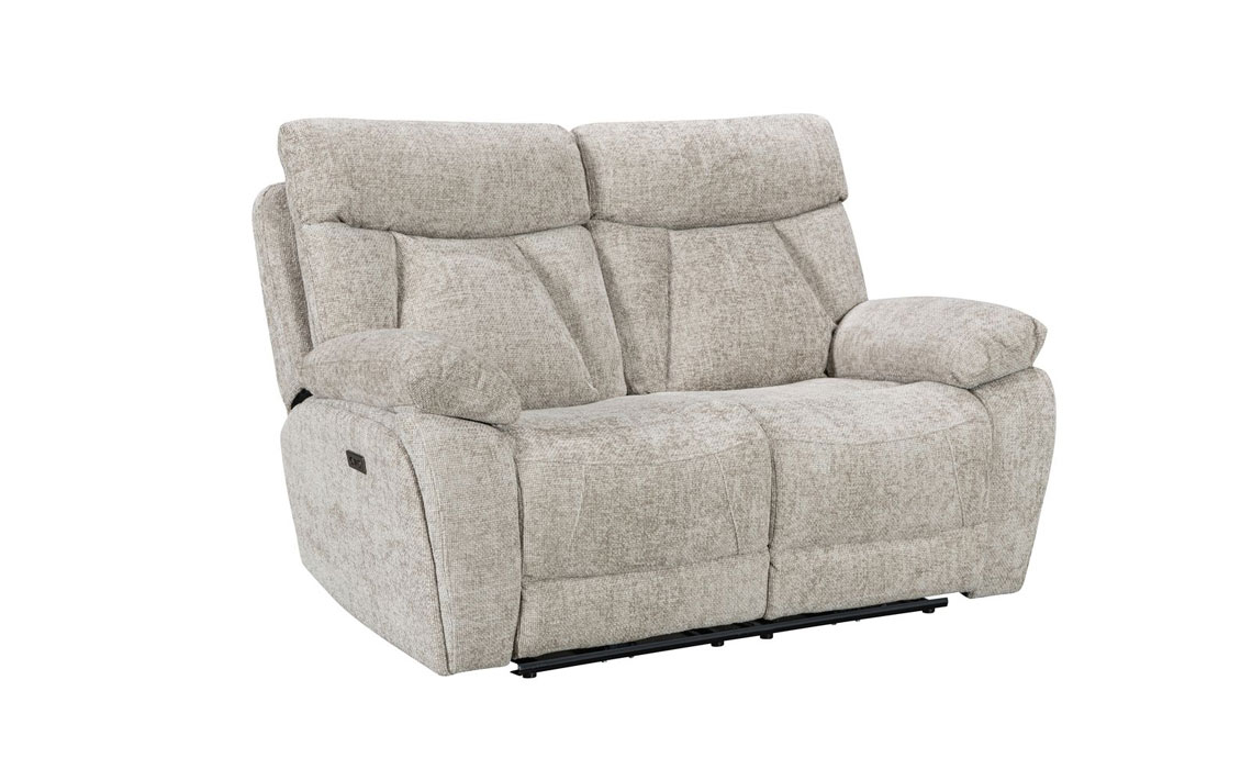 Genoa Electric Reclining 2 Seater Sofa