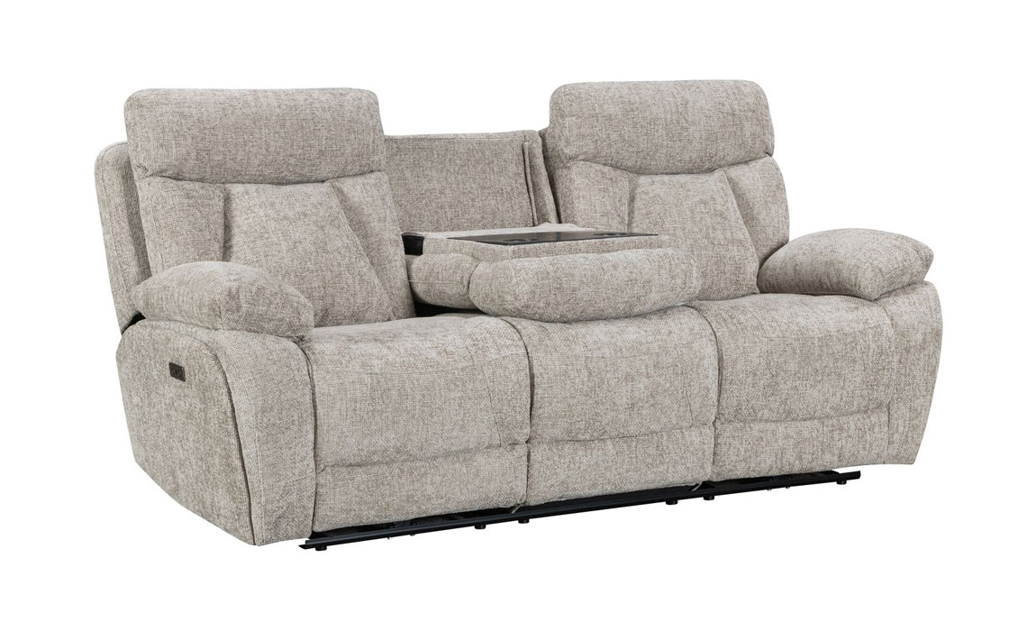 Genoa Electric Reclining 3 Seater Reclining Sofa