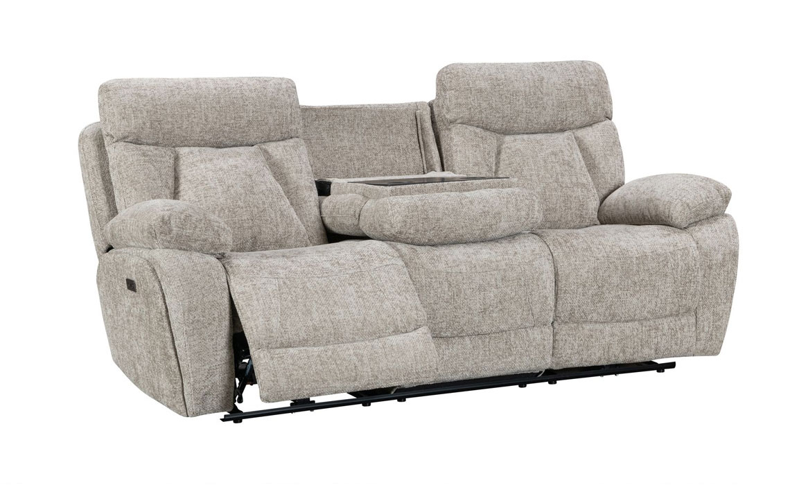 Genoa Electric Reclining 3 Seater Reclining Sofa