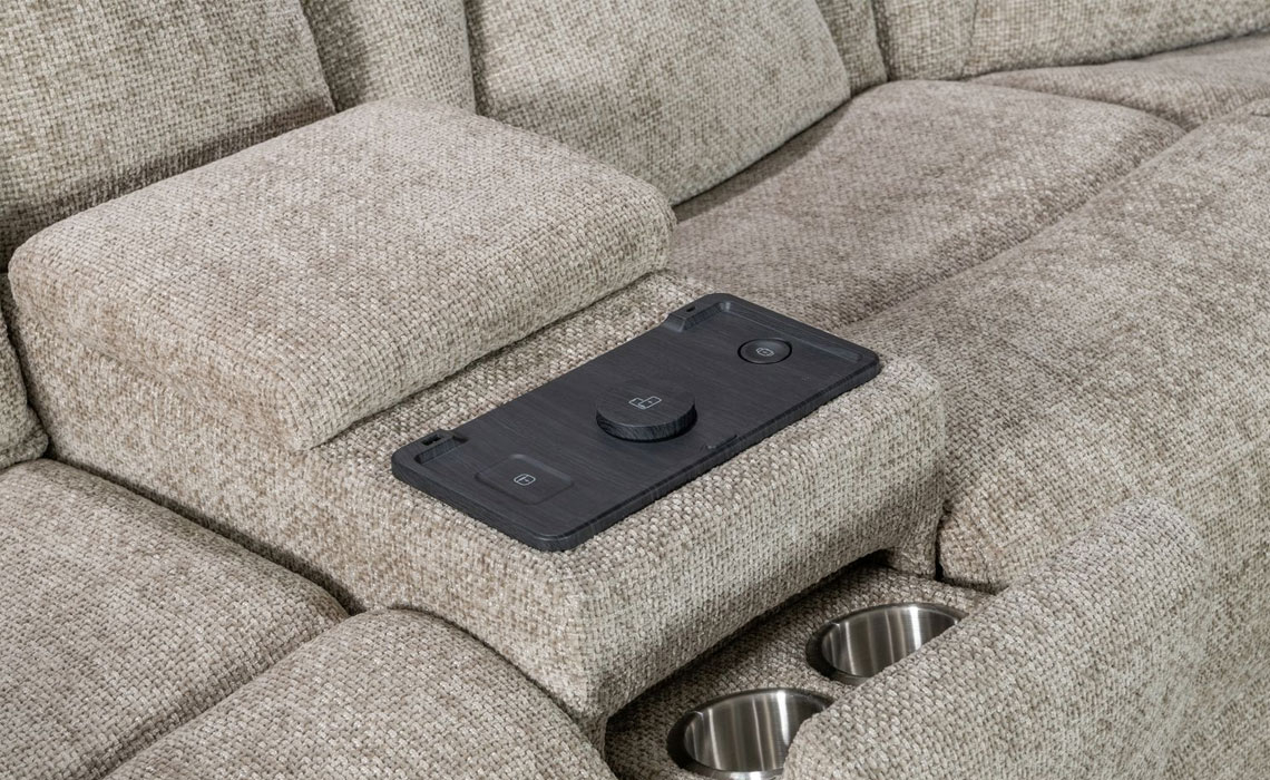 Genoa Mid Section Smart Tech Console