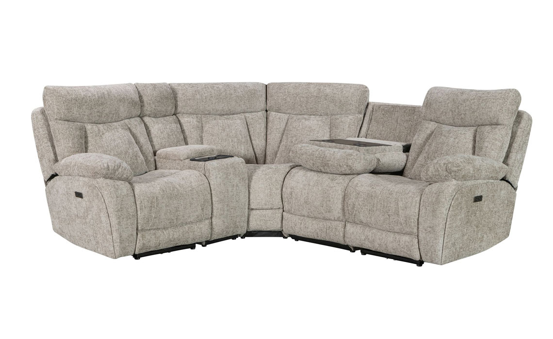Genoa Corner Electric Reclining Sofa (4 Seater with smart Tech )  