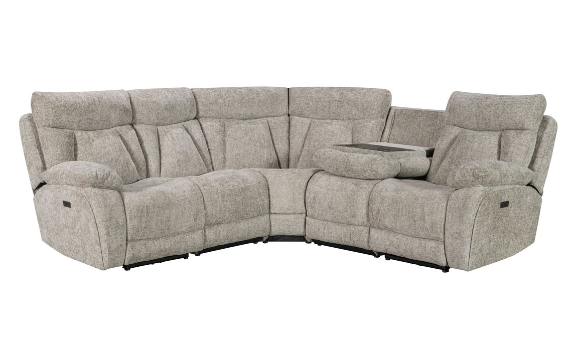 Genoa Corner Electric Reclining Sofa (5 Seater)  