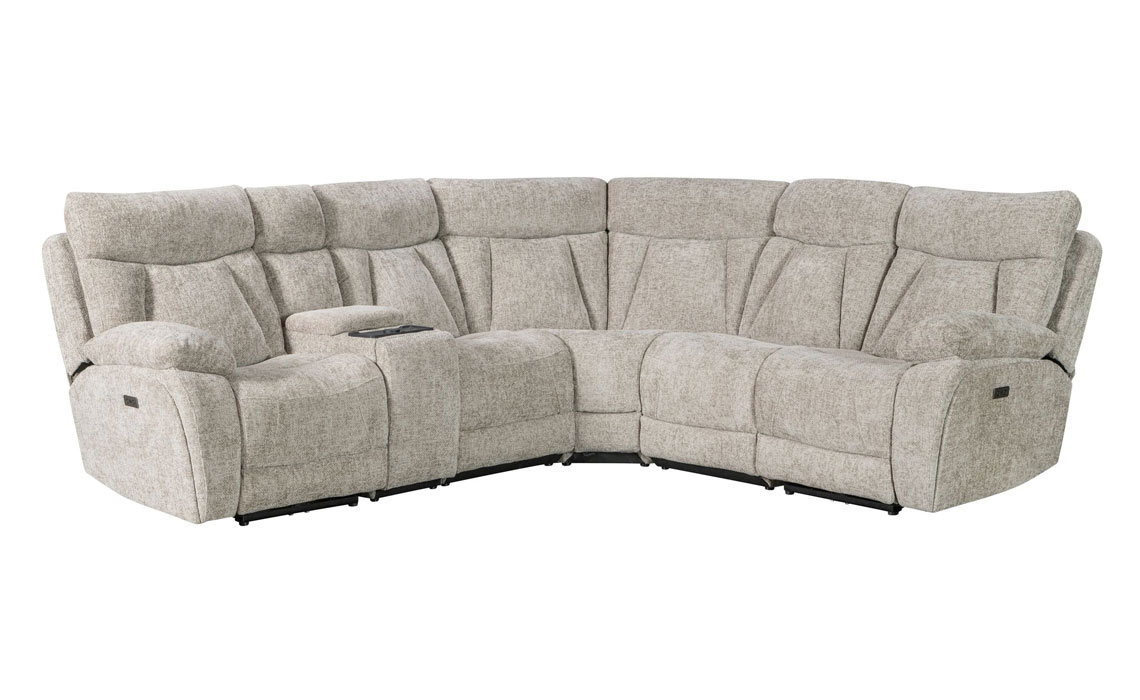 Genoa Corner Electric Reclining Sofa (5 Seater with smart Tech )  
