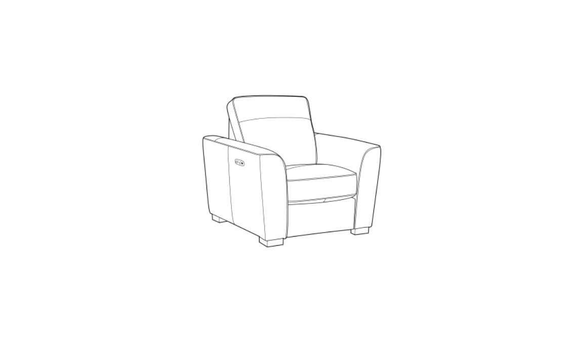 Ballissimo Arm Chair Power Recliner 