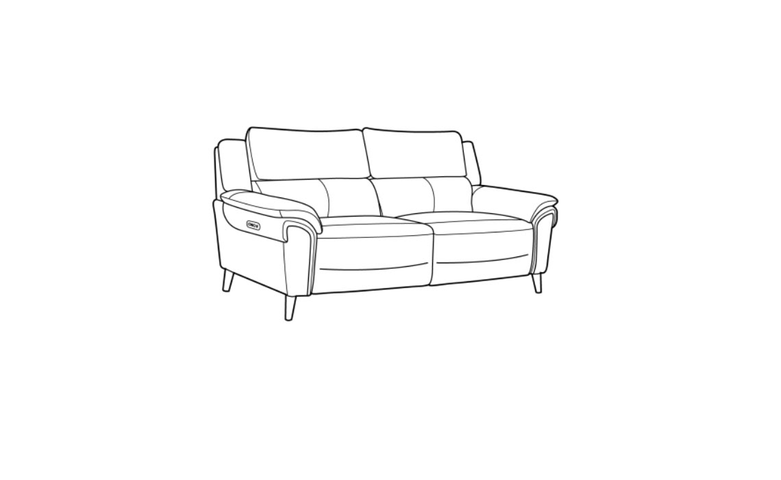 Valetta 3 Seater Power Recliner