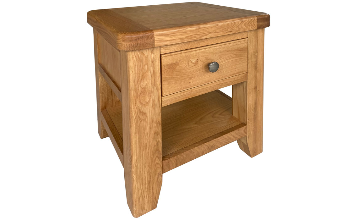 Rendelsham Lamp Table With Drawer
