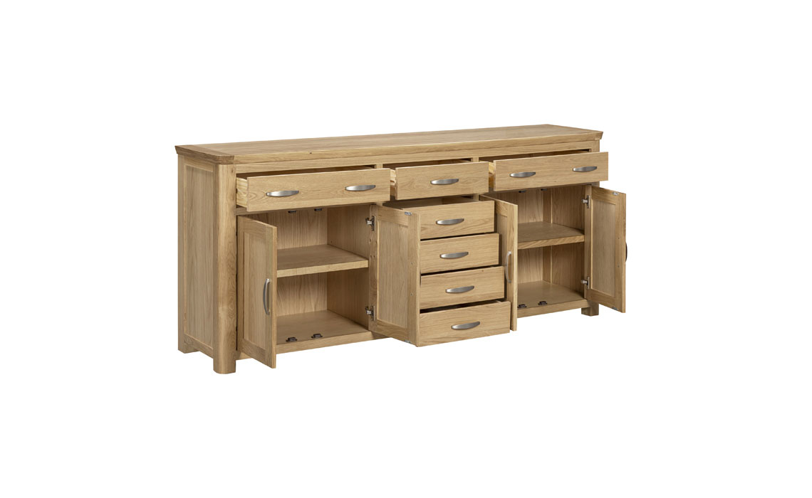 Delamere Oak Grand Sideboard