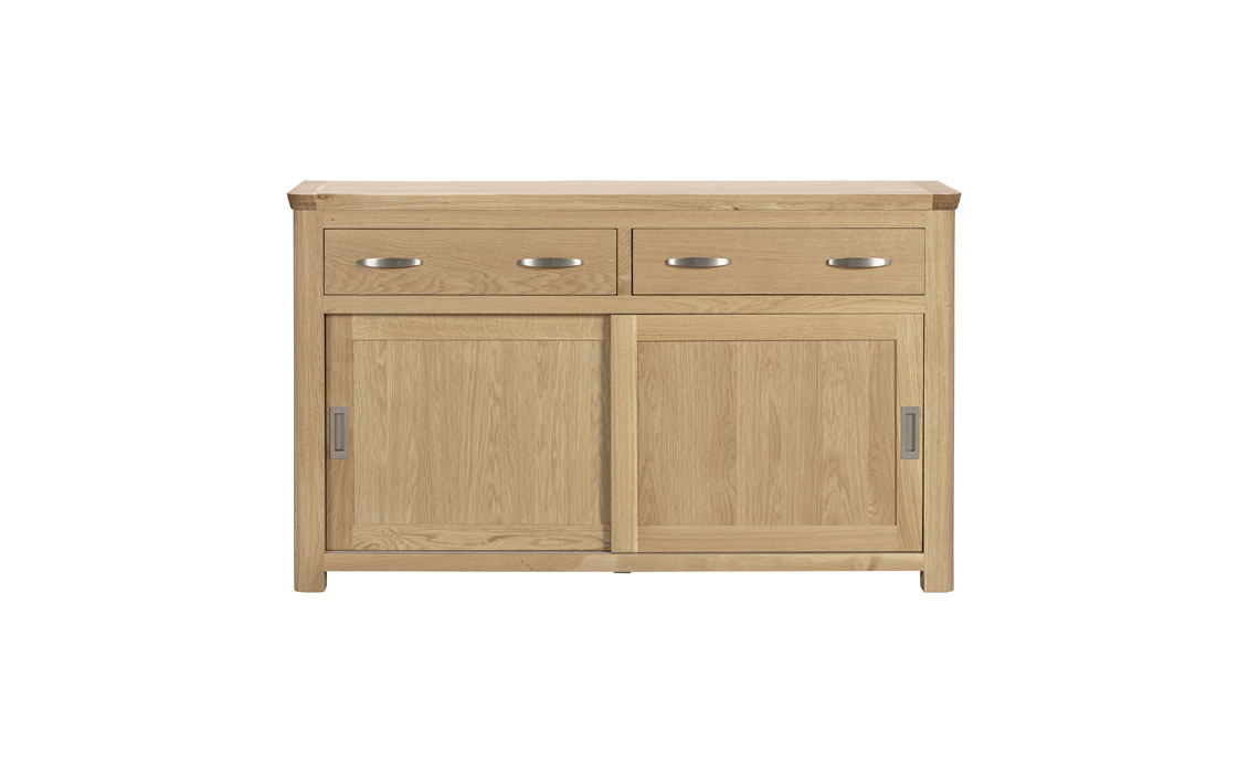 Delamere Oak Sliding Door Sideboard