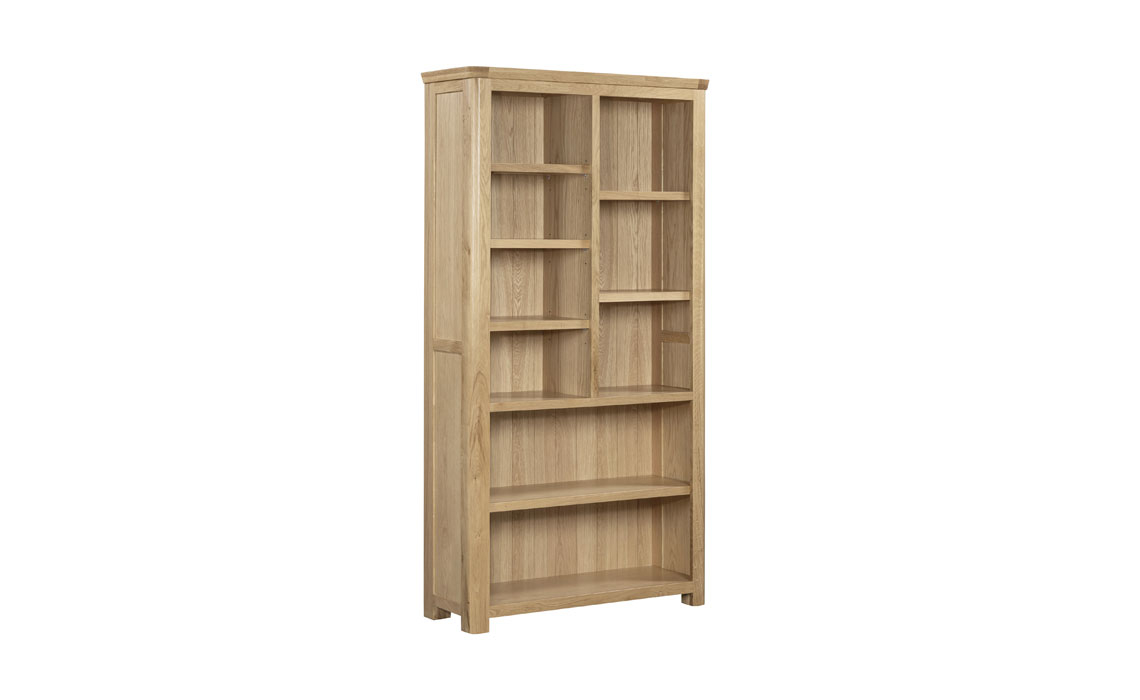 Delamere Oak High Bookcase