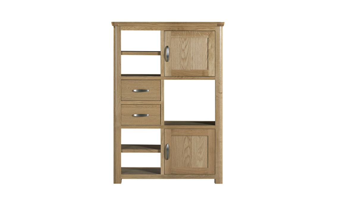 Delamere Oak High Display Unit