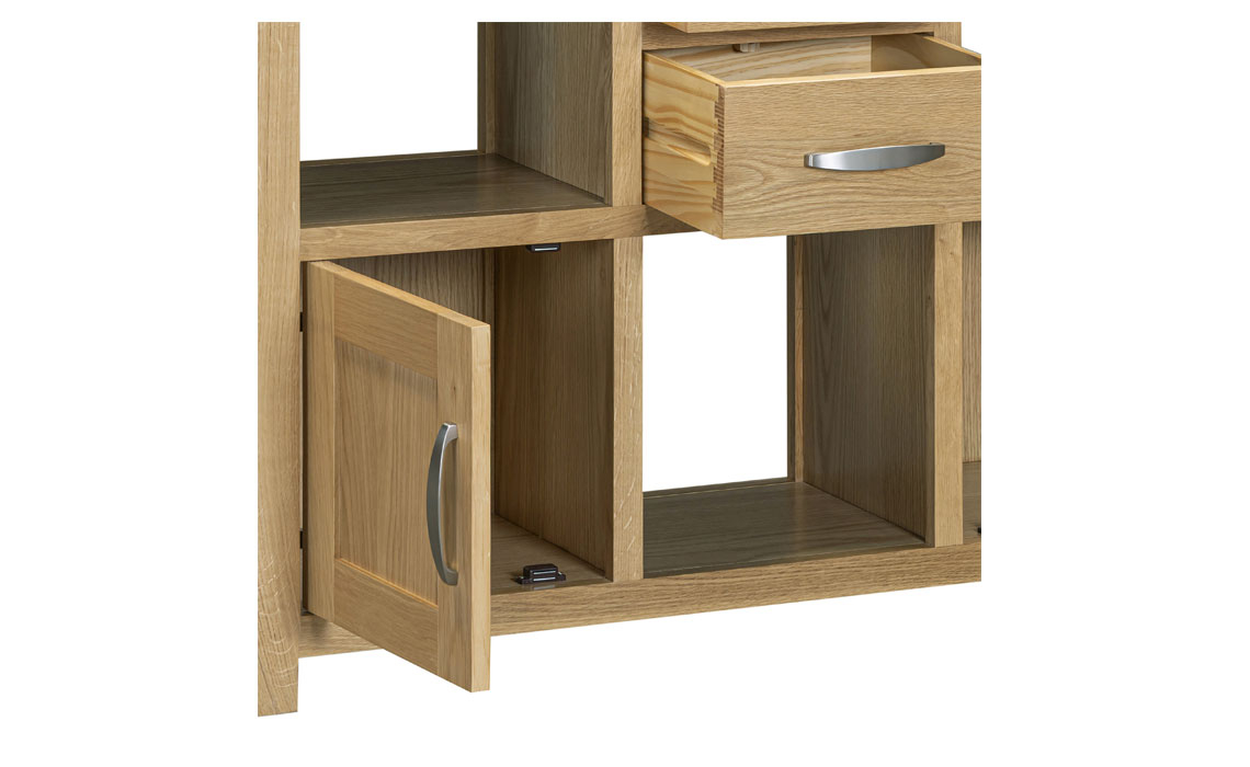 Delamere Oak Low Display Unit