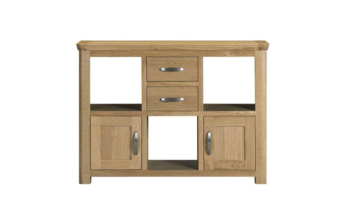 Delamere Oak Low Display Unit