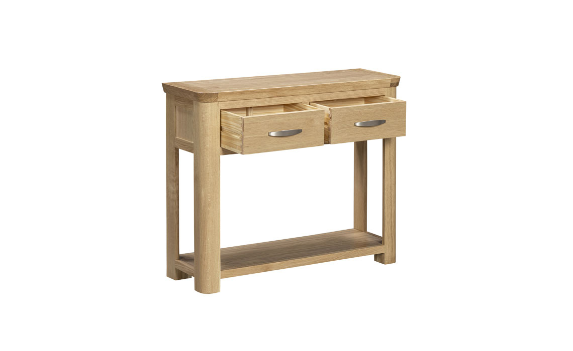 Delamere Oak Large Console