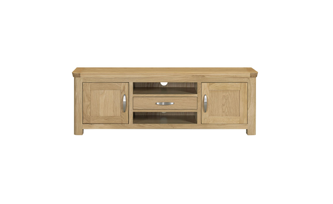 Delamere Oak Large TV Unit