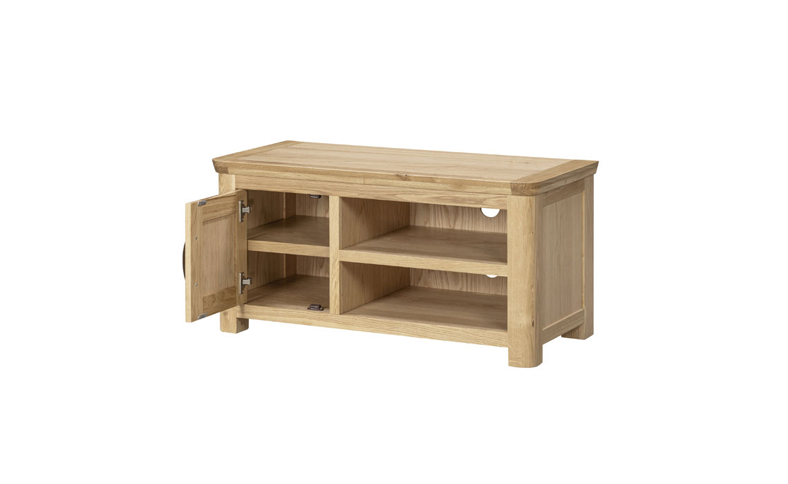 Delamere Oak Standard TV Unit