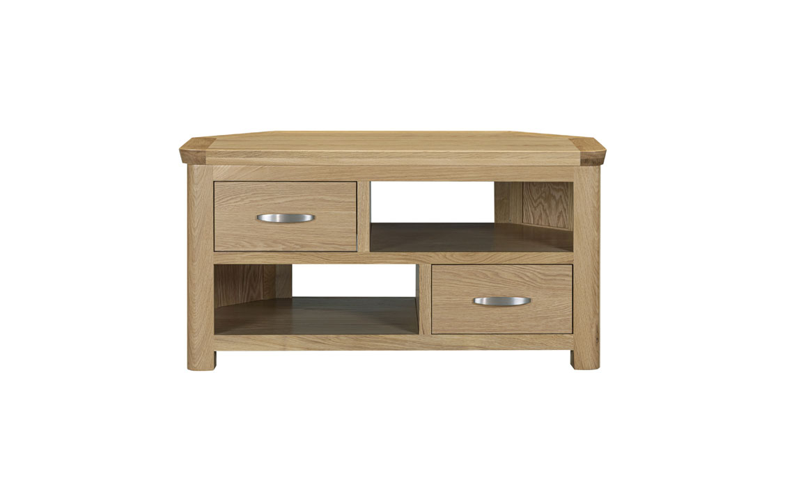 Delamere Oak Corner TV Unit