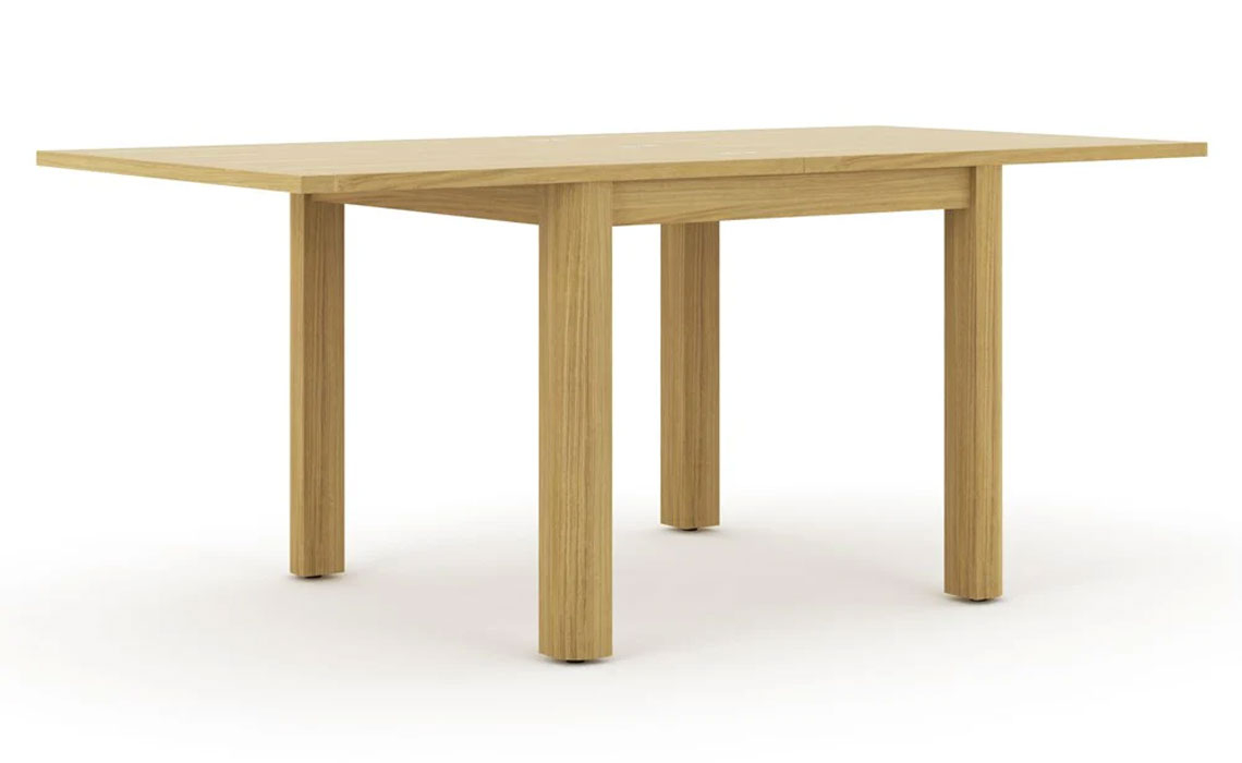 Healey Oak Square Flip Top Table 90-180cm