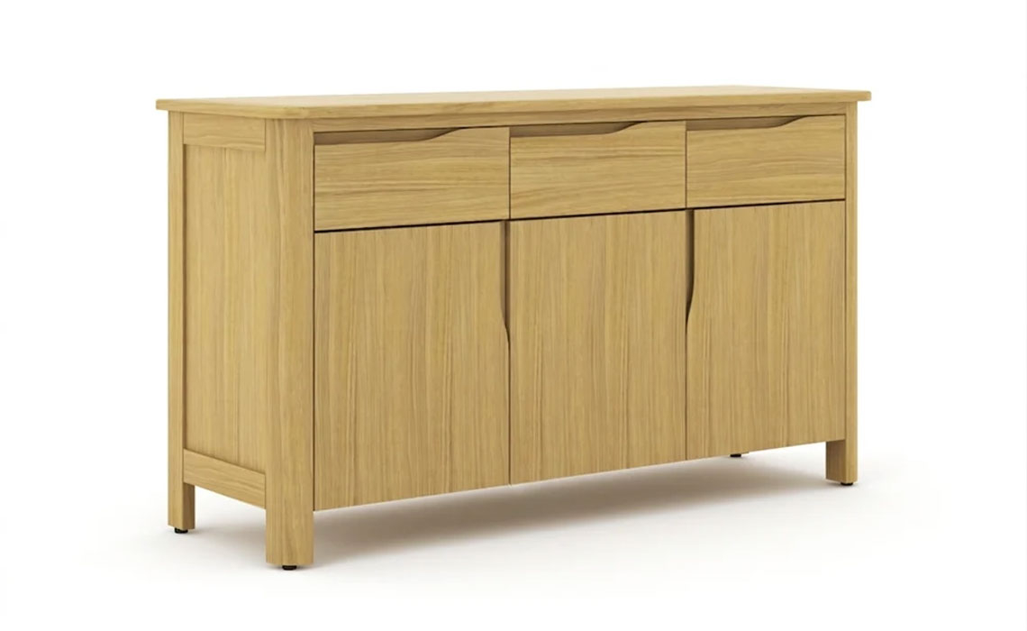 Healey Oak Large Sideboard