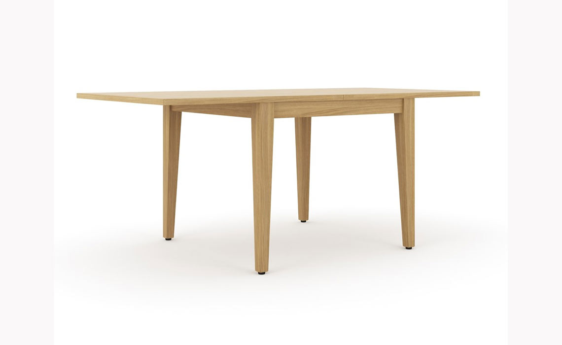 Hanson Oak Square Flip Top Table 90-180cm