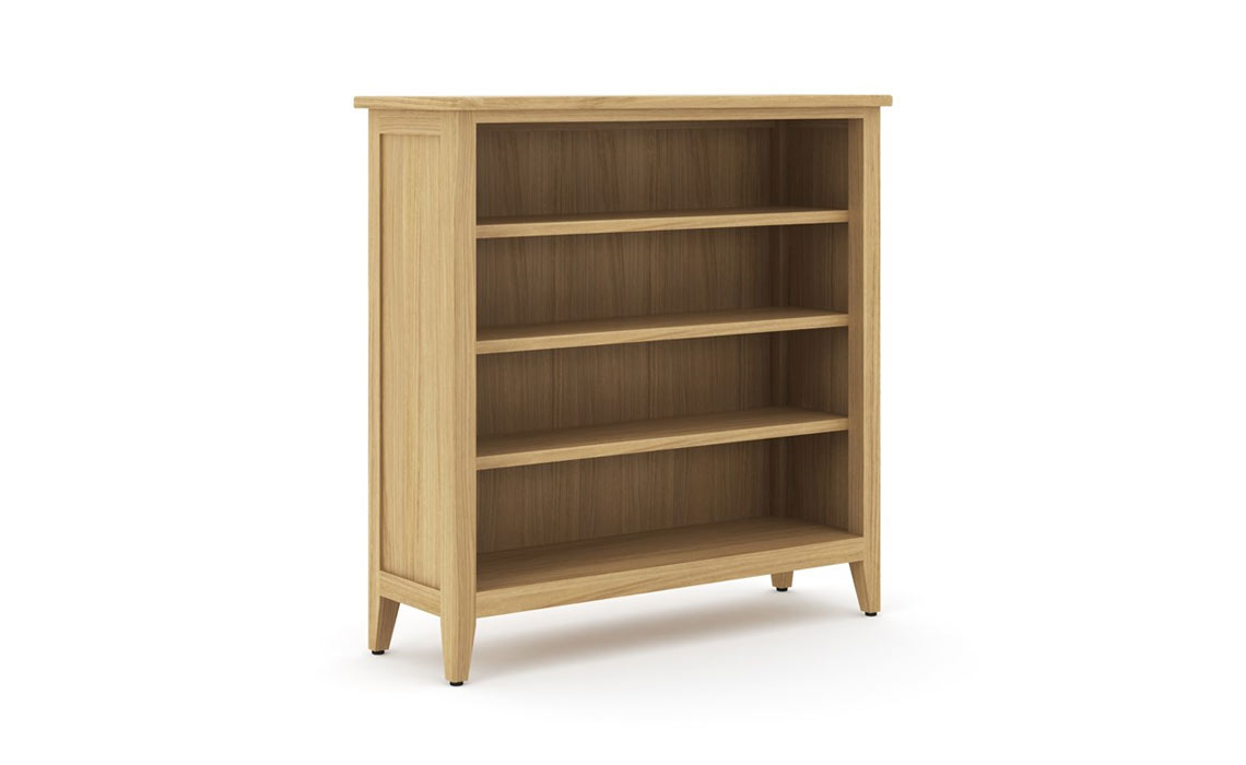 Hanson Oak Small Bookcase