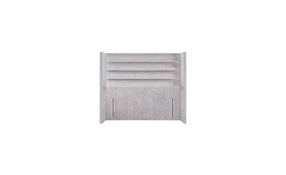3ft Penryn Horizonal Tube Winged Floor Standing Headboard