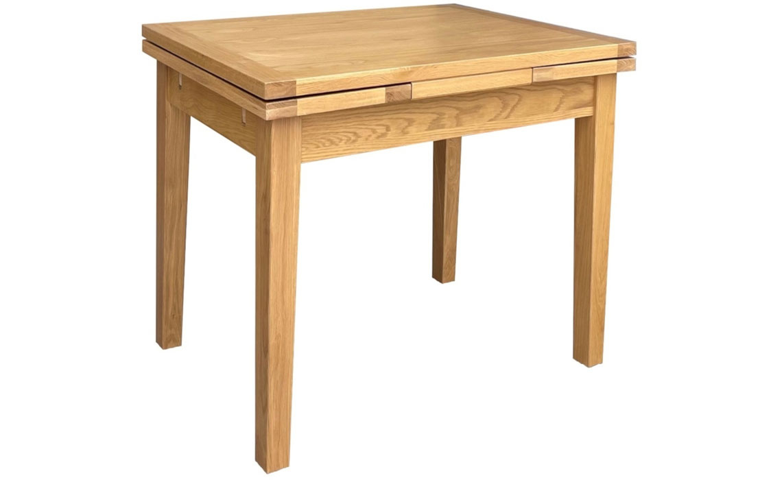 Bergen Drawer Leaf Extending Dining Table 90-150cm
