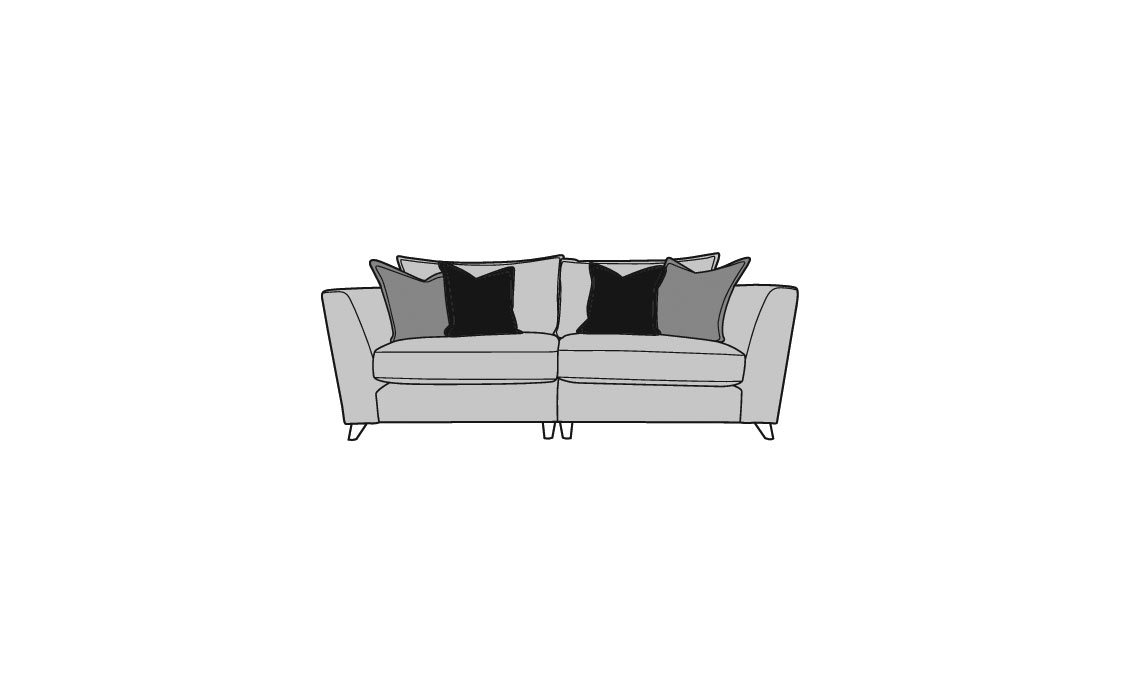 Rimini 4 Seater Modular Sofa