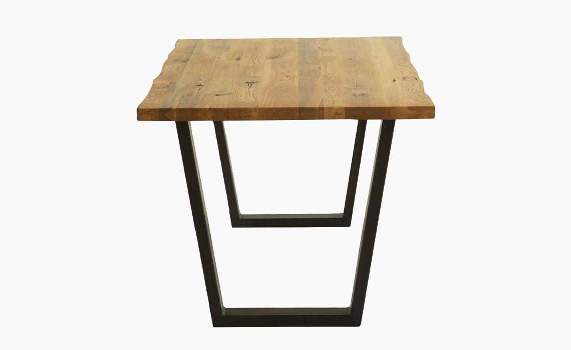 Matrix 160cm Dining Table With Metal Legs