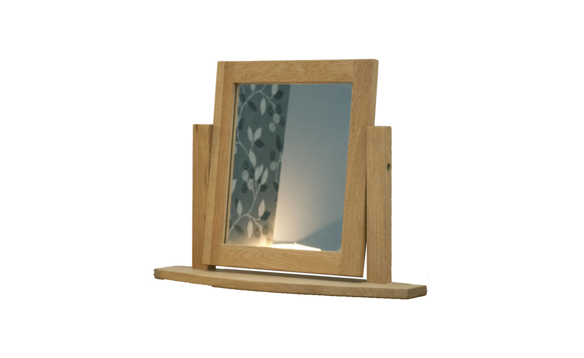 Toulouse Solid Oak Dressing Mirror