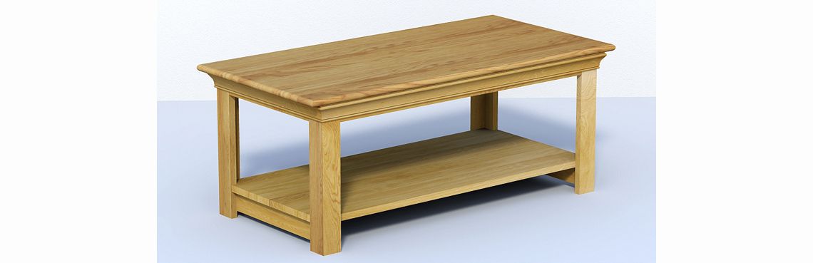 Chambery Oak Table Large Coffee Table 