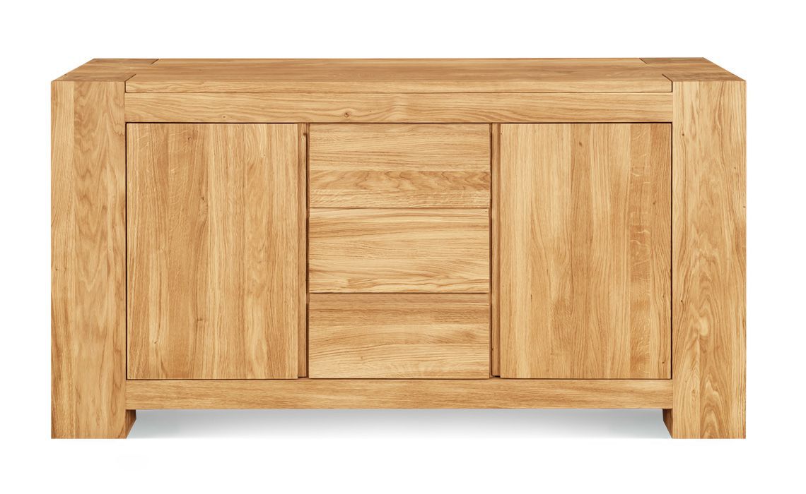 Majestic Solid Oak 220cm Sideboard 