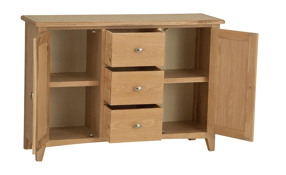 Columbus Oak Large Sideboard