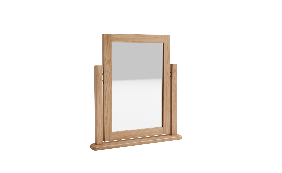 Columbus Oak Trinket Mirror