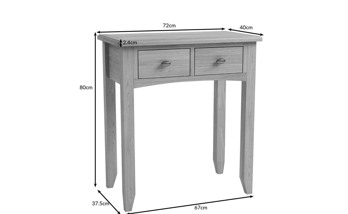 Columbus Oak Dressing Table 