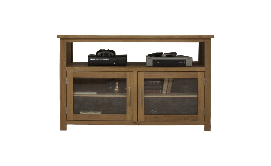 Toulouse Solid Oak Entertainment Unit