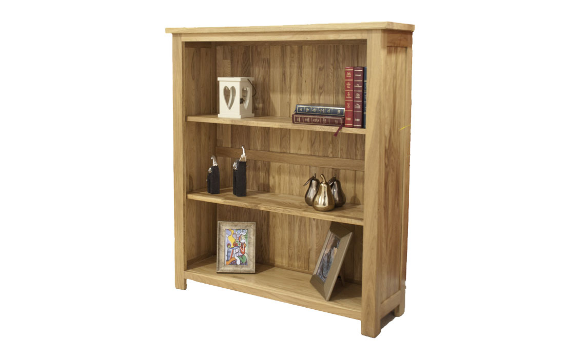 Toulouse Solid Oak Small Bookcase