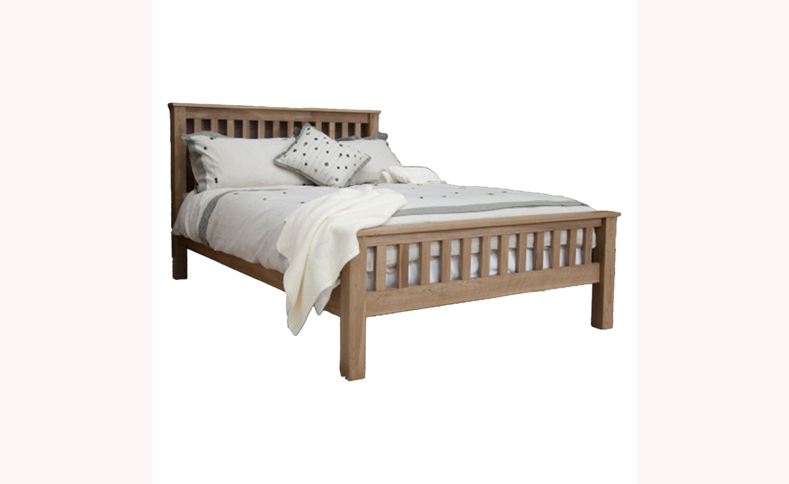 Toulouse Solid Oak Oak 5ft King Size Bed Frame