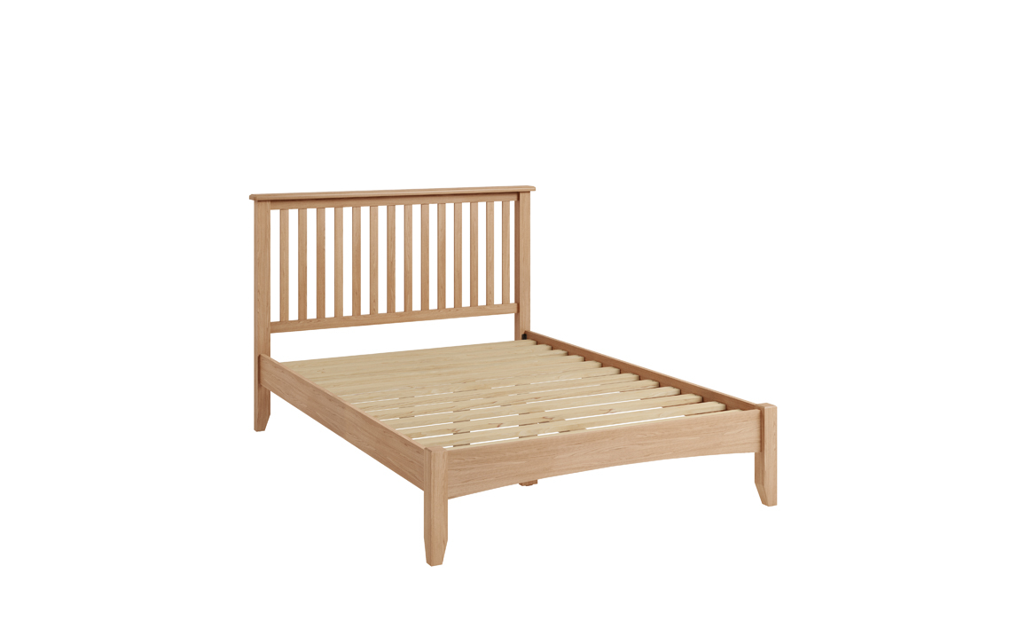 Columbus Oak 4ft6 Double Bed Frame