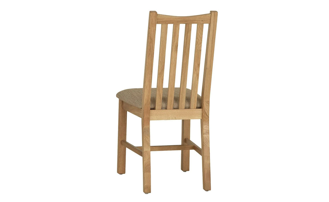 Columbus Oak Dining Chair with Pad