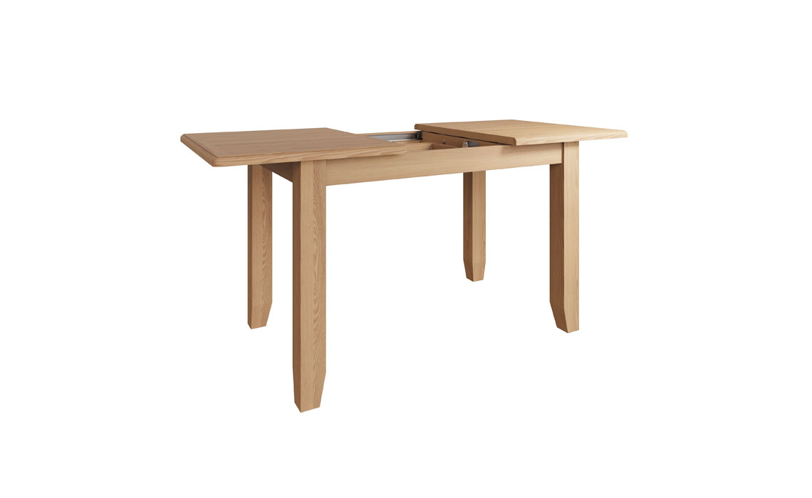 Columbus Oak 120-160cm  Butterfly Extending Table 