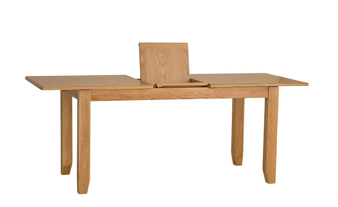 Columbus Oak 120-160cm  Butterfly Extending Table 